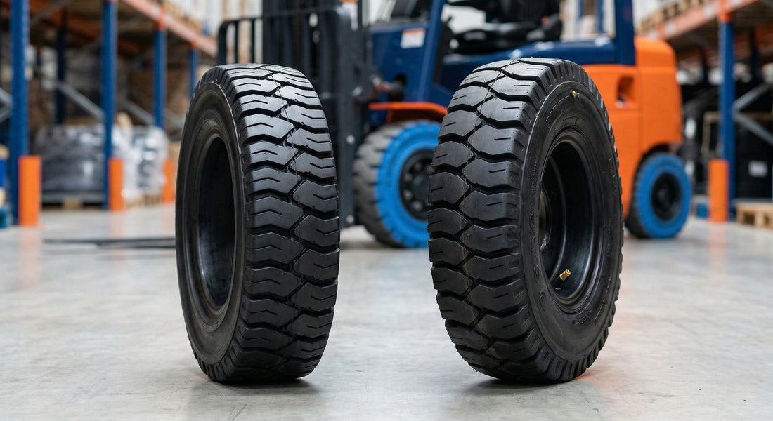 Forklift Lastiği Seçim Rehberi: Dolgu mu, Havalı mı?