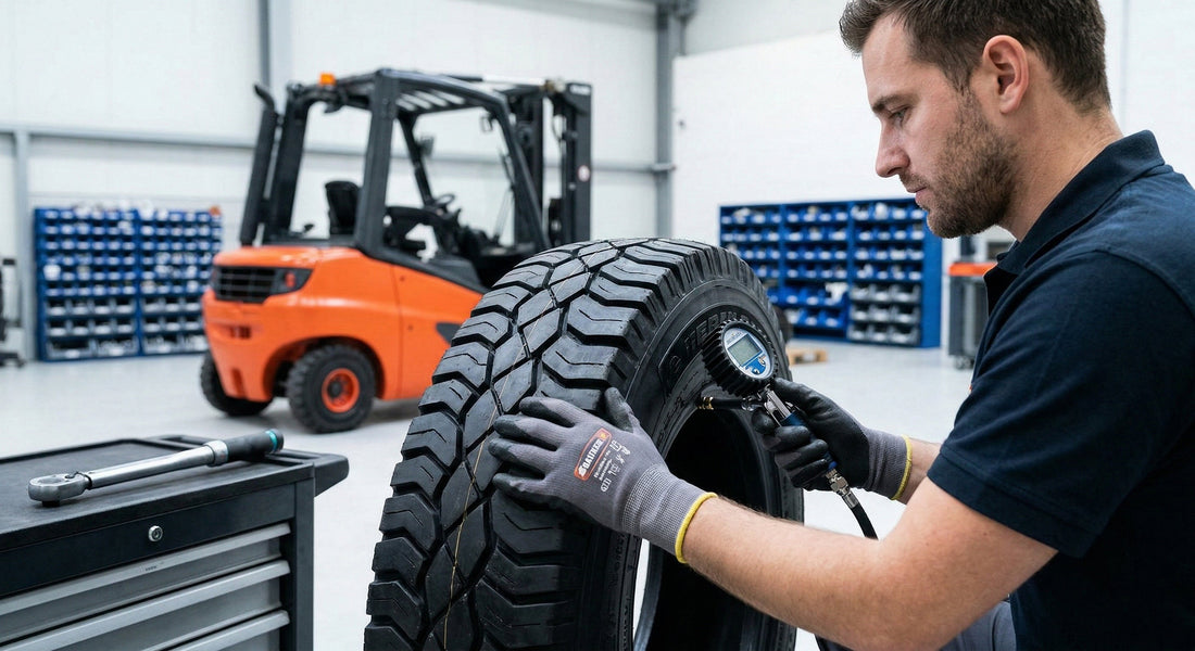 Forklift Lastik Bakımı: Ömrü 2 Katına Çıkarın