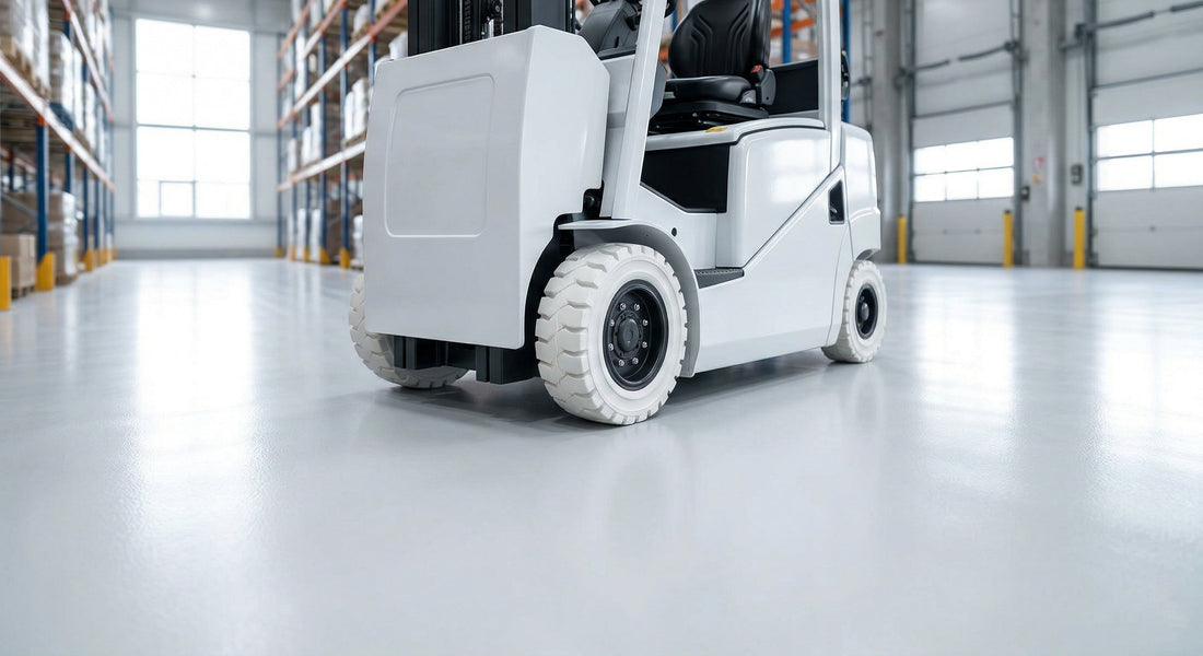 İz Bırakmayan Forklift Lastiği: Neden ve Nerede Kullanılır?