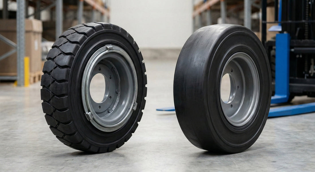 Segmanlı vs Segmansız Forklift Lastiği: Farklar Neler?